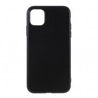 Zachte plastic hoes voor iPhone 11 Pro - zwart