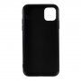 Zachte plastic hoes voor iPhone 11 Pro - zwart
