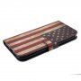 Flip Case met standaard US retro vlag voor iPhone 11 Pro - kleurrijk