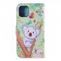 Tikethoes met Stand Koala voor iPhone 11 Pro - kleurrijk