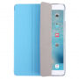 Case met standaard en achterkant van gehard plastic voor iPad 9,7" (2017/2018) / Air - blauw