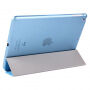 Case met standaard en achterkant van gehard plastic voor iPad 9,7" (2017/2018) / Air - blauw