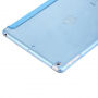 Case met standaard en achterkant van gehard plastic voor iPad 9,7" (2017/2018) / Air - blauw