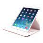 Draaibare 360° beschermhoes voor iPad 9,7" (2017/2018) / Air 1 / 2 / Pro 9,7" - lichtroze