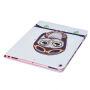 Case met kaartsleuf voor iPad 10,2" (2019-2021) / Air 3 (2019) / Pro 10,5" - uil met pet