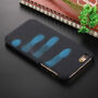 Thermisch gevoelige thermo cover, met behoud van uw vingerafdruk voor iPhone 6S/6 - blauw