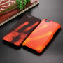 Thermisch gevoelige thermo cover, met behoud van uw vingerafdruk voor iPhone 6S/6 - bruin