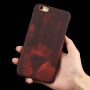Thermisch gevoelige thermo cover, met behoud van uw vingerafdruk voor iPhone 6S Plus / 6 Plus - oranje