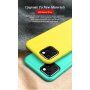Matte gespikkelde hoes voor iPhone 11 Pro - geel