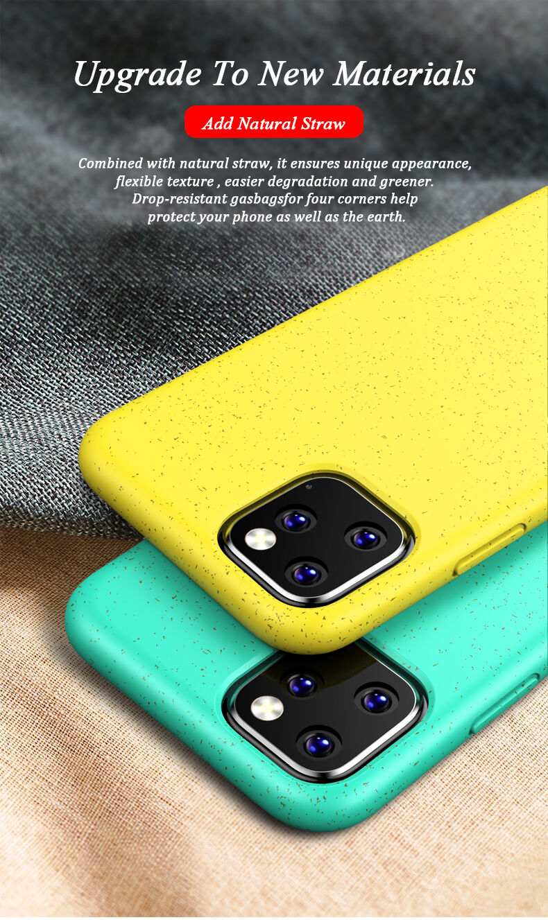 Matte gespikkelde hoes voor iPhone 11 Pro - rood