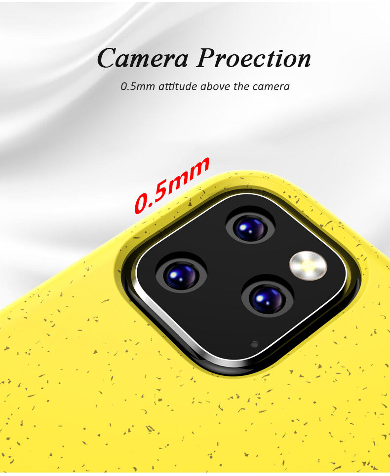 Matte gespikkelde hoes voor iPhone 11 Pro - zwart