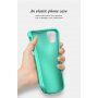 Matte gespikkelde hoes voor iPhone 11 Pro - zwart