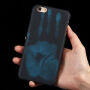 Thermisch gevoelige thermo cover, met behoud van uw vingerafdruk voor iPhone 6S Plus / 6 Plus - zwart