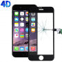 4D aangemaakt glas voor iPhone 6 Plus / 6S Plus - 0.26mm - zwart