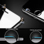 4D aangemaakt glas voor iPhone 6 Plus / 6S Plus - 0.26mm - zwart