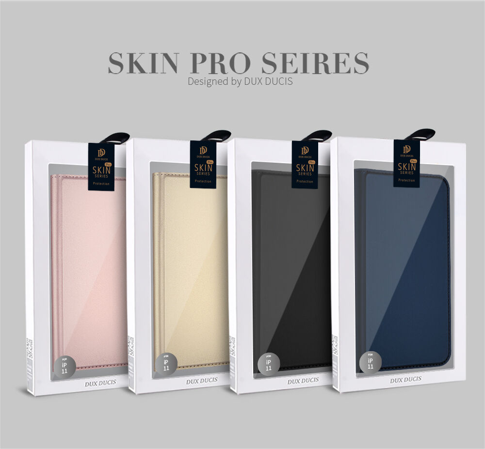 Dux Ducis flip Case met standaard voor iPhone 11 Pro - goud