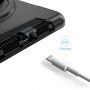 Duurzame draaibare 360° koffer met standaard voor iPad mini 4 / 5 - zwart