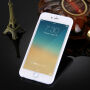 Magische antizwaartekracht zelfklevende hoes Apple iPhone 6 Plus / 6S Plus - geschikt voor zelfproeverij - wit en zwart
