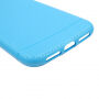 dekking voor iPhone XS / iPhone X - honingraatstructuur - blauw