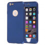 Kunststof deksel voor iPhone 6 Plus / 6S Plus met 360° bescherming - beschermt de voor- en achterzijde van het toestel - blauw