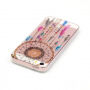 dekking voor iPhone 5 / 5S / SE (2016) - kunstwerk - indisch patroon
