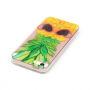 Beschermhoes kunstwerk voor iPhone 5 / 5S / SE (2016) - ananas