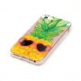 Beschermhoes kunstwerk voor iPhone 5 / 5S / SE (2016) - ananas