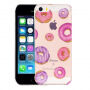 dekking voor iPhone 5 / 5S / SE (2016) - kunstwerk - donuts en zoete broodjes