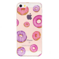 dekking voor iPhone 5 / 5S / SE (2016) - kunstwerk - donuts en zoete broodjes