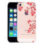Beschermhoes kunstwerk voor iPhone 5 / 5S / SE (2016) - sakurabloemen