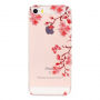 Beschermhoes kunstwerk voor iPhone 5 / 5S / SE (2016) - sakurabloemen