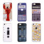 dekking voor iPhone 5 / 5S / SE (2016) met emoticon thema