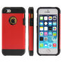Super bestendige" Armor" hoes voor iPhone 5 / 5S / SE (2016) - rood