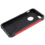 Super bestendige" Armor" hoes voor iPhone 5 / 5S / SE (2016) - rood