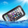 Water- en stofdichte hoes met riem voor iPhone 6S Plus / 6S Plus - zwart