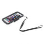 Water- en stofdichte hoes met riem voor iPhone 6S Plus / 6S Plus - zwart
