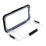 Water- en stofdichte hoes met riem voor iPhone 6S Plus / 6S Plus - zwart