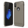 Bestand koolstof deksel iPhone XS/iPhone X X - grijs