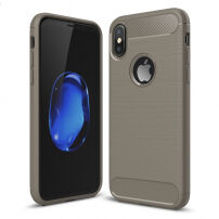 Bestand koolstof deksel iPhone XS/iPhone X X - grijs