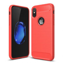 Bestand deksel iPhone X / XS - rood