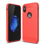 Bestand deksel iPhone X / XS - rood