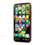 Ultradunne matte kunststof rugdekking voor Apple iPhone XS - rozig