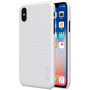 NILLKIN achterklep met display bescherming voor Apple iPhone XS - wit