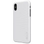NILLKIN achterklep met display bescherming voor Apple iPhone XS - wit