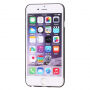 Dunne plastic hoes voor iPhone 6 Plus / 6S Plus met lensbescherming - zwart