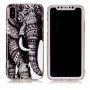 Kunststof achterkant voor Apple iPhone XS - olifant