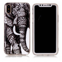 Kunststof achterkant voor Apple iPhone XS - olifant