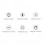 NILLKIN Power Bank 10000mAh met draadloos opladen - wit
