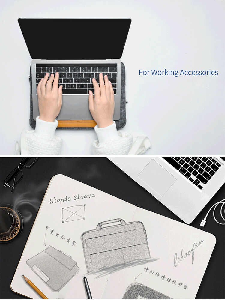 Multifunctionele draagkoffer met standaard voor MacBook 12