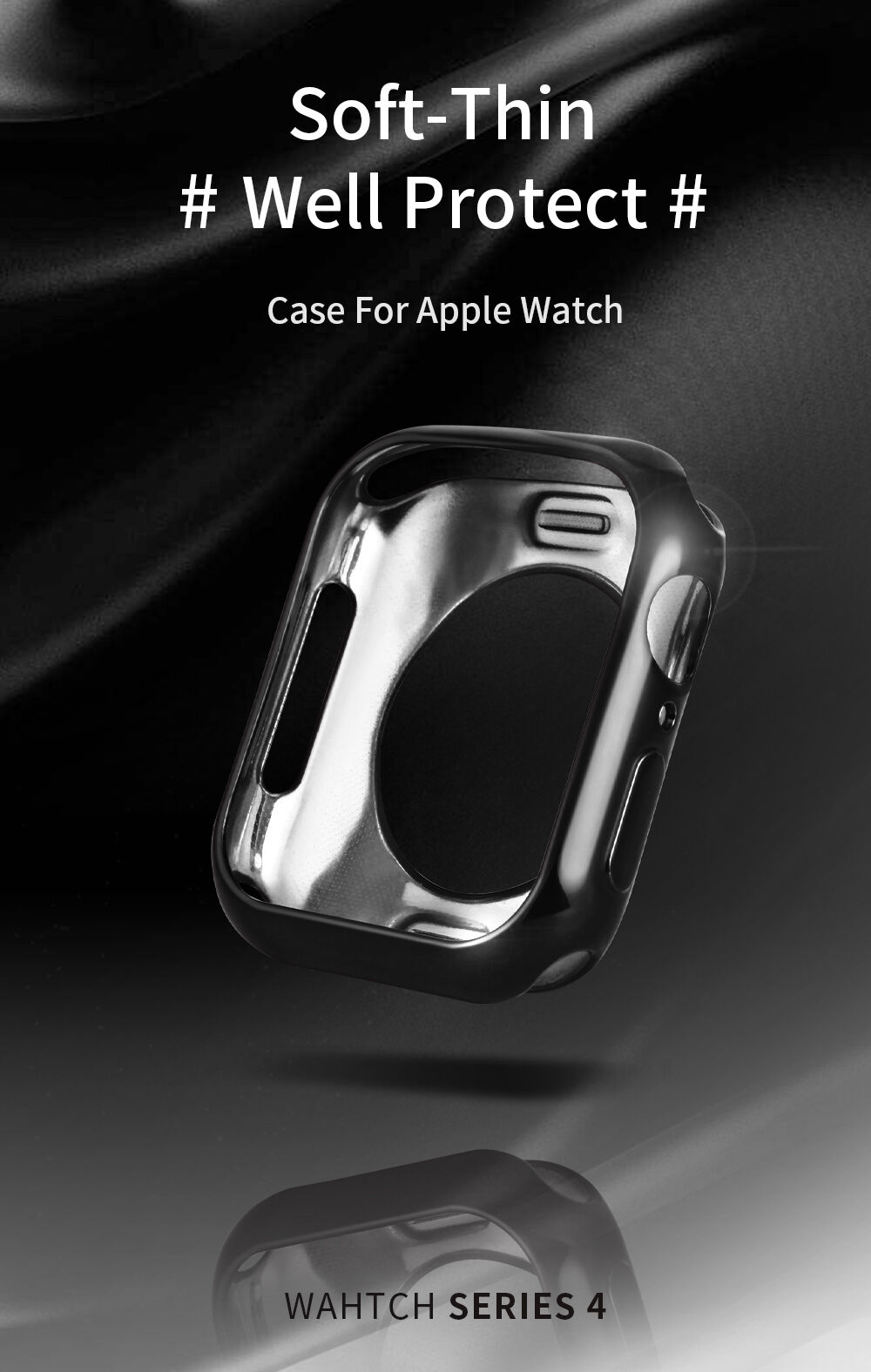 Dux Ducis beschermhoes voor Apple Watch 40mm - zwart